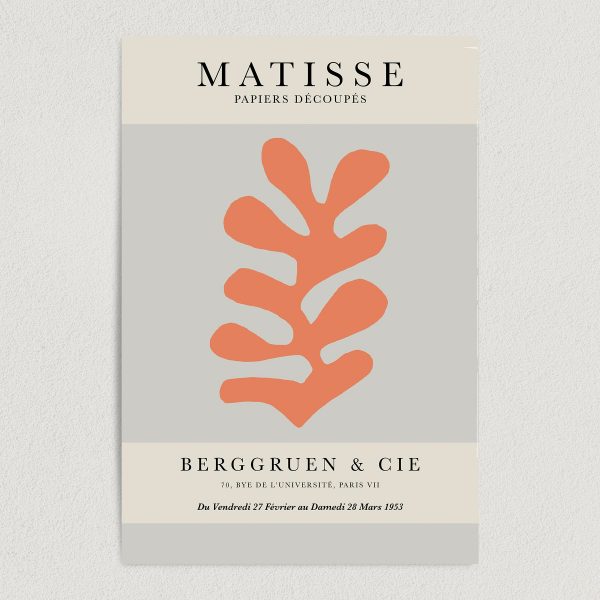Henri Matisse Papiers Découpés Berggruen & Cie Modern Art Print Poster 12" x 18" Wall Art AA2133