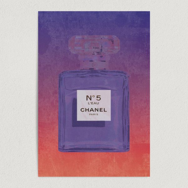 Chanel No5 Fragrance Art Print Poster 12" x 18" Wall Art BF1000