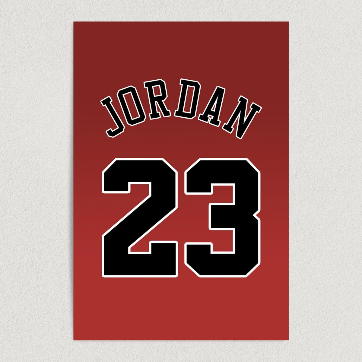 Number 23 Michael Jordan Chicago Bulls Basketball Art Print Poster - Buy