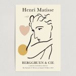 Henri Matisse Berggruen and Cie Art Print Poster 12″ x 18″ Wall Art AA2151